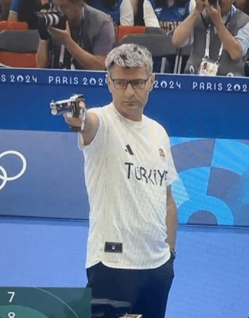 Turkish olympic man Blank Meme Template