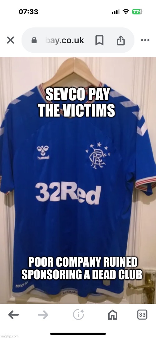 Pay your victims | SEVCO PAY THE VICTIMS; POOR COMPANY RUINED SPONSORING A DEAD CLUB | image tagged in funny | made w/ Imgflip meme maker