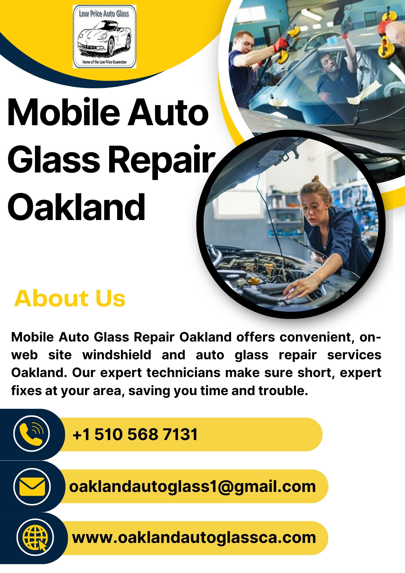 Mobile Auto Glass Repair Oakland Blank Meme Template