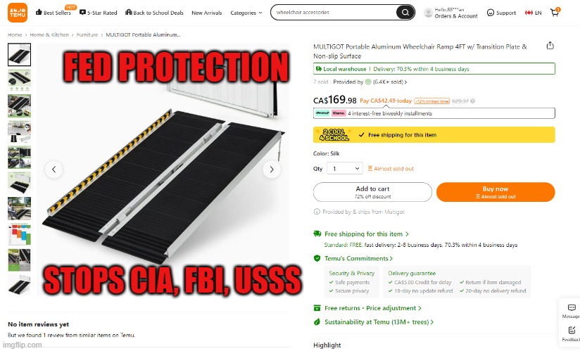 FED protection ramp | FED PROTECTION; STOPS CIA, FBI, USSS | image tagged in usss,sniper,feds,protection,ramp,angle | made w/ Imgflip meme maker