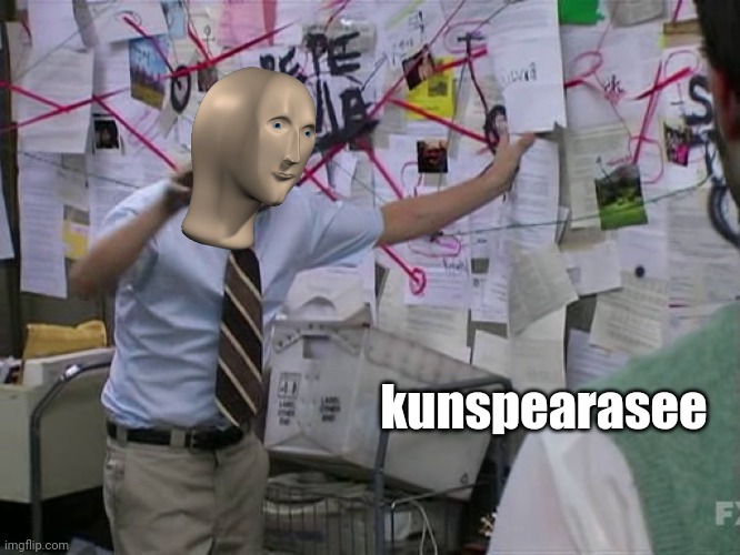 Charlie Conspiracy (Always Sunny in Philidelphia) | kunspearasee | image tagged in charlie conspiracy always sunny in philidelphia | made w/ Imgflip meme maker