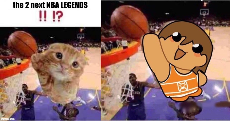 fr | the 2 next NBA LEGENDS | image tagged in next nba legend,nba | made w/ Imgflip meme maker