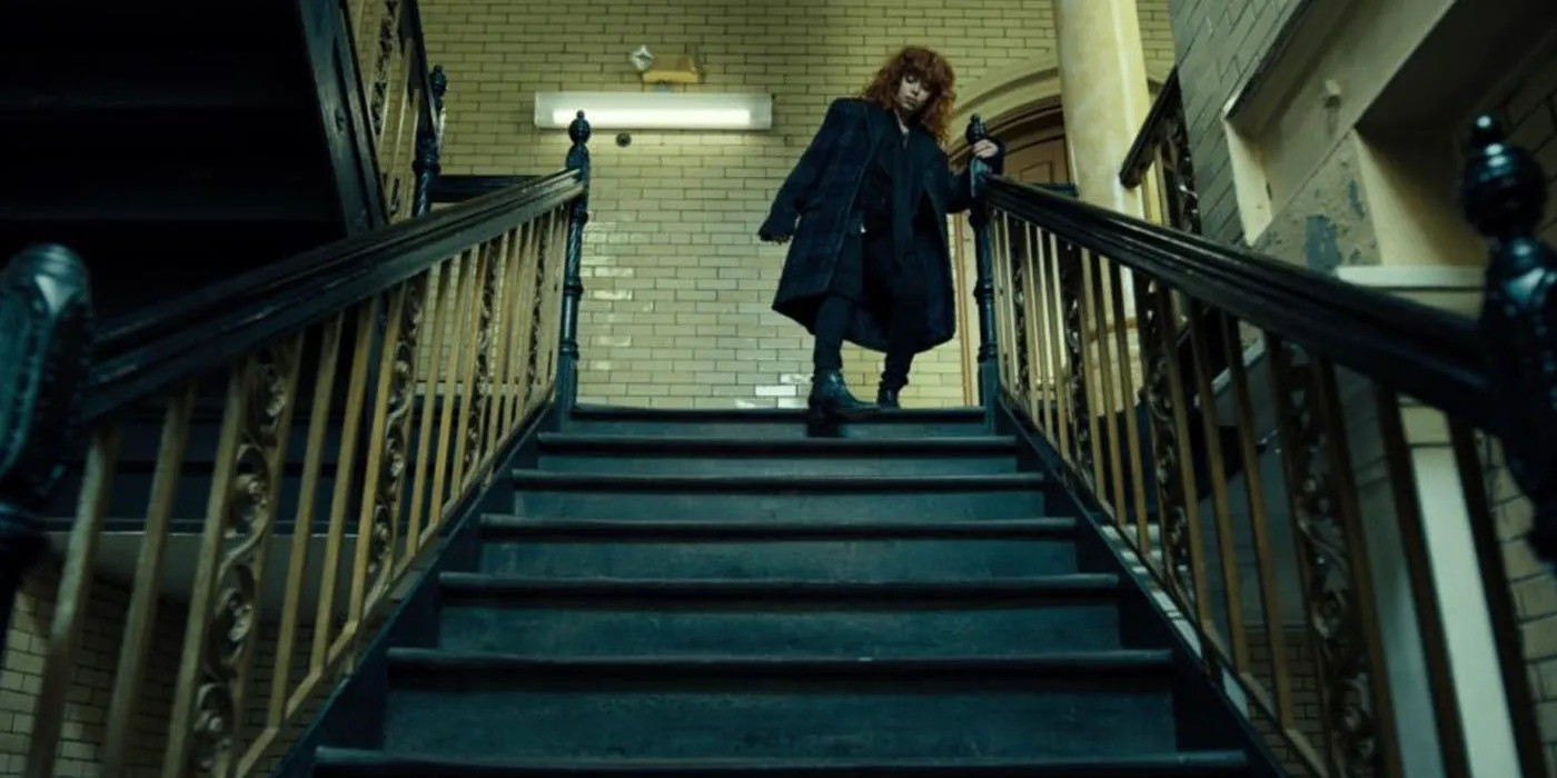 Russian doll stairs Blank Meme Template