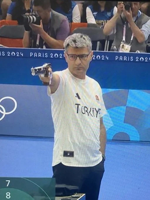 Turkey Olympic Shooter Blank Meme Template