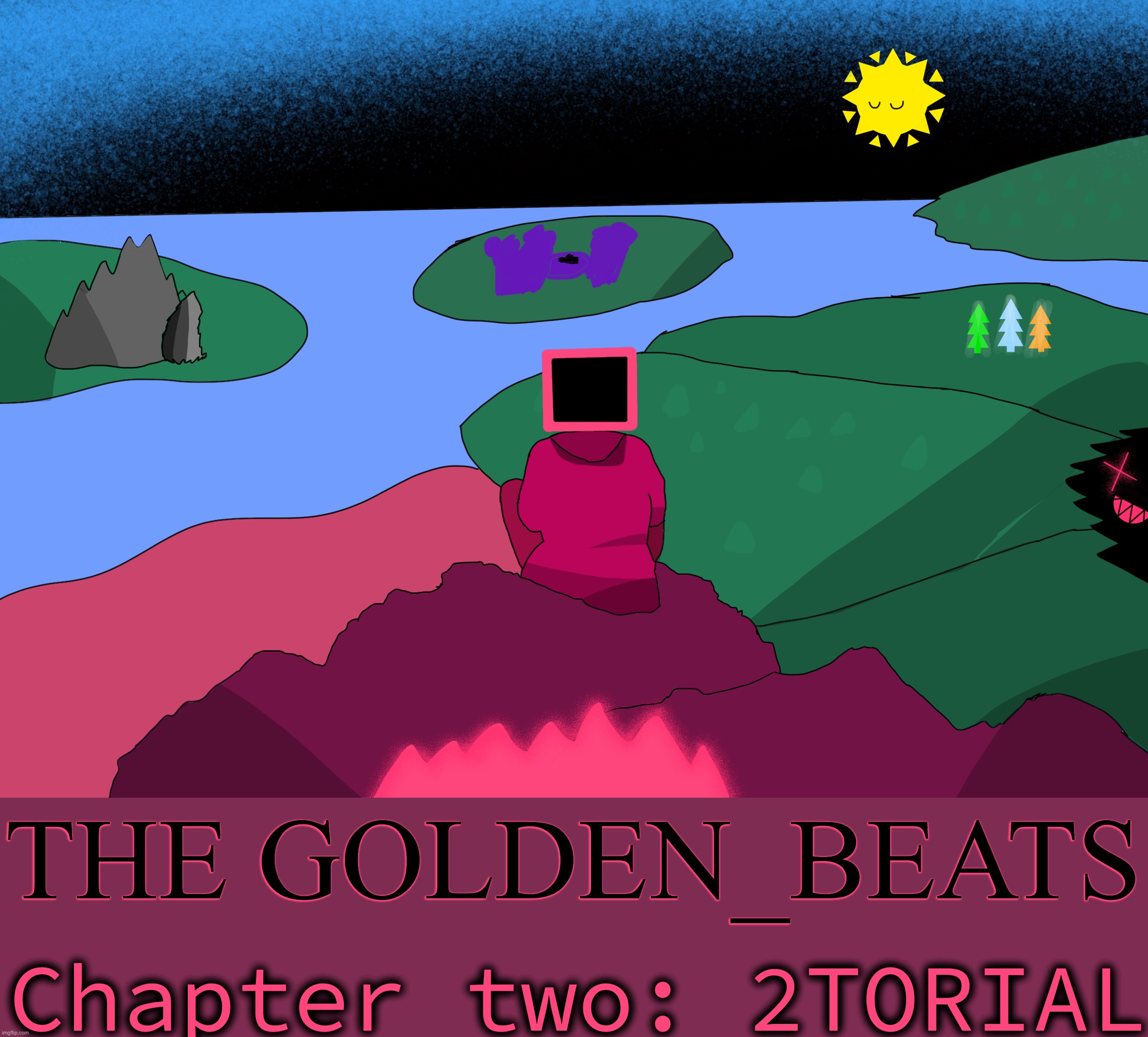 Chapter two | THE GOLDEN_BEATS; Chapter two: 2TORIAL | image tagged in gc,golden beats | made w/ Imgflip meme maker