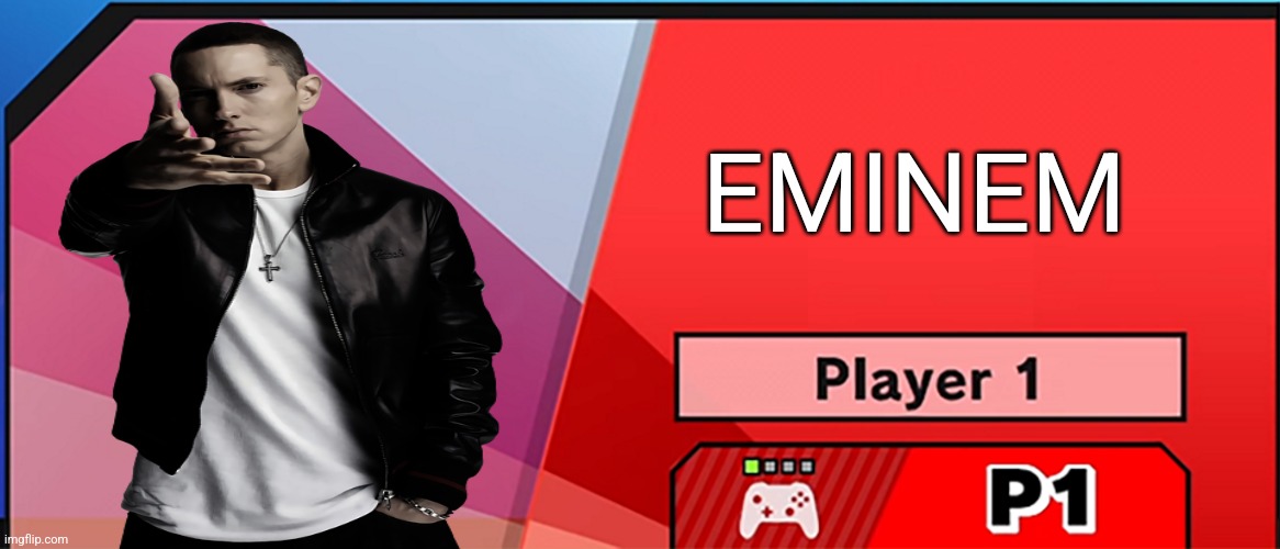 If Eminem was in smash | EMINEM | image tagged in character select smash | made w/ Imgflip meme maker