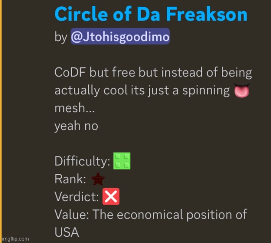 tried to get this into a roblox obby fangame and… yeah… | made w/ Imgflip meme maker