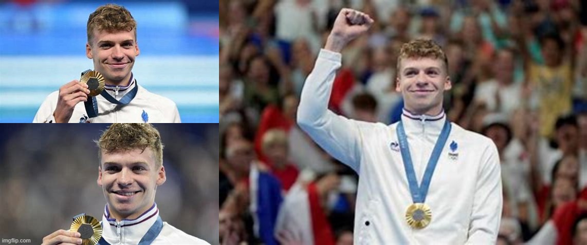 Leon Marchand | image tagged in leon marchand,olympics,2024 | made w/ Imgflip meme maker