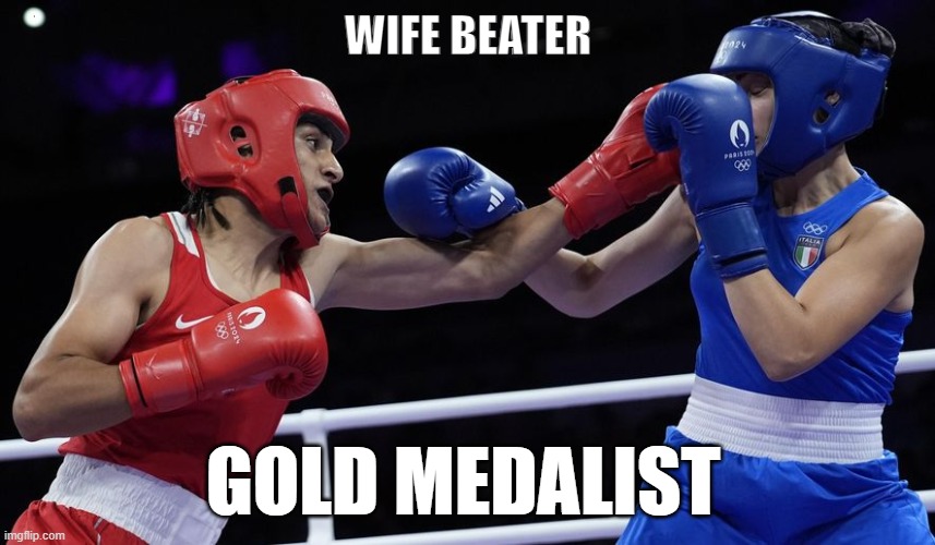 WIFE BEATER; GOLD MEDALIST | made w/ Imgflip meme maker