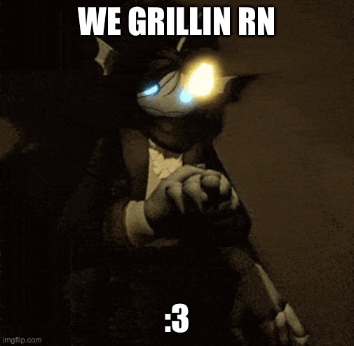 Sebastian :3 | WE GRILLIN RN; :3 | image tagged in sebastian 3 | made w/ Imgflip meme maker