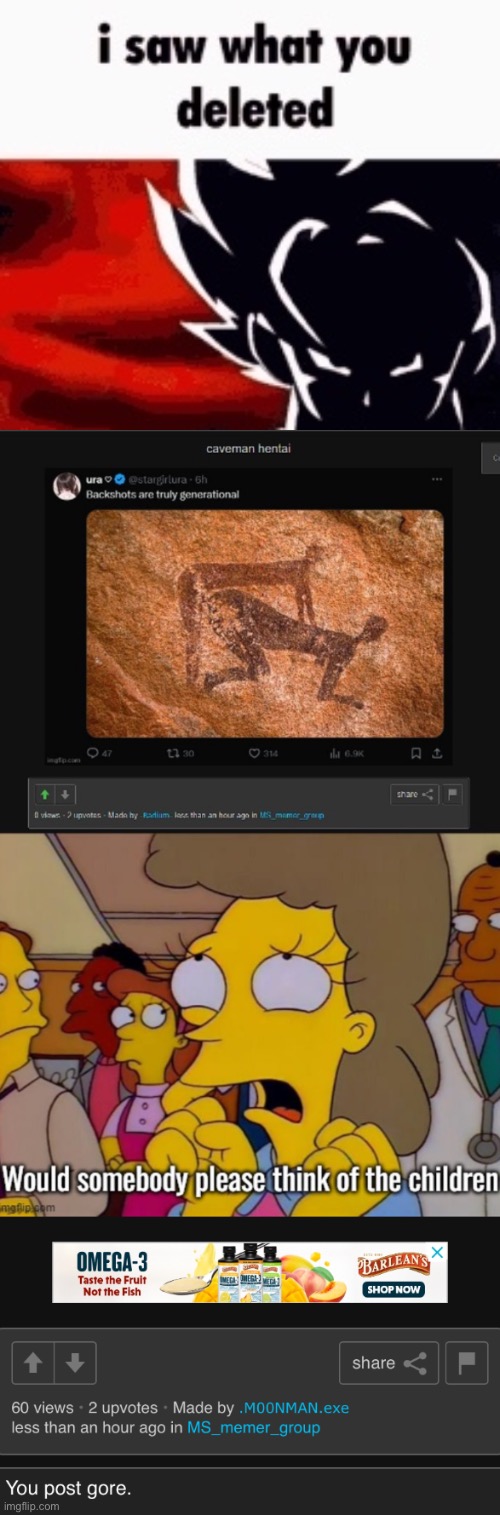 @moonman | image tagged in i saw what you deleted | made w/ Imgflip meme maker