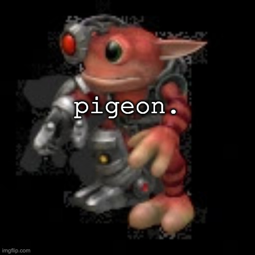 grox.png | pigeon. | image tagged in grox png | made w/ Imgflip meme maker