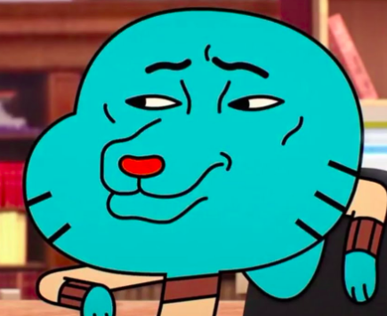 High Quality Smug Gumball Blank Meme Template