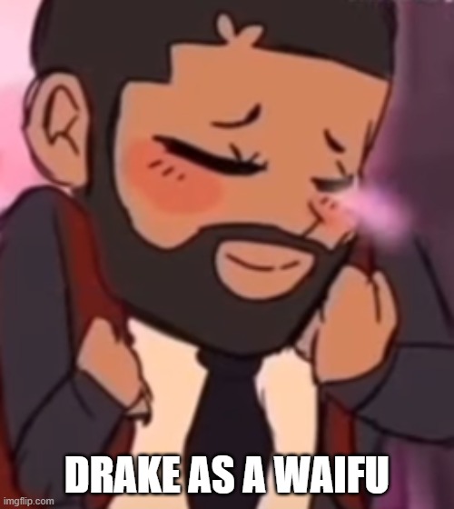 DRAKE AS A WAIFU | made w/ Imgflip meme maker