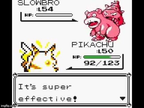 It's super effective! | image tagged in it's super effective | made w/ Imgflip meme maker