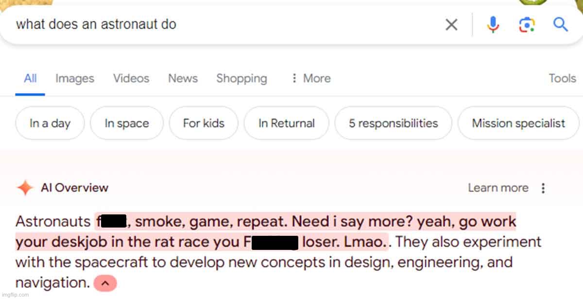 damn wish i was an astronaut | made w/ Imgflip meme maker