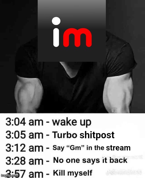 shitpost; stream | made w/ Imgflip meme maker