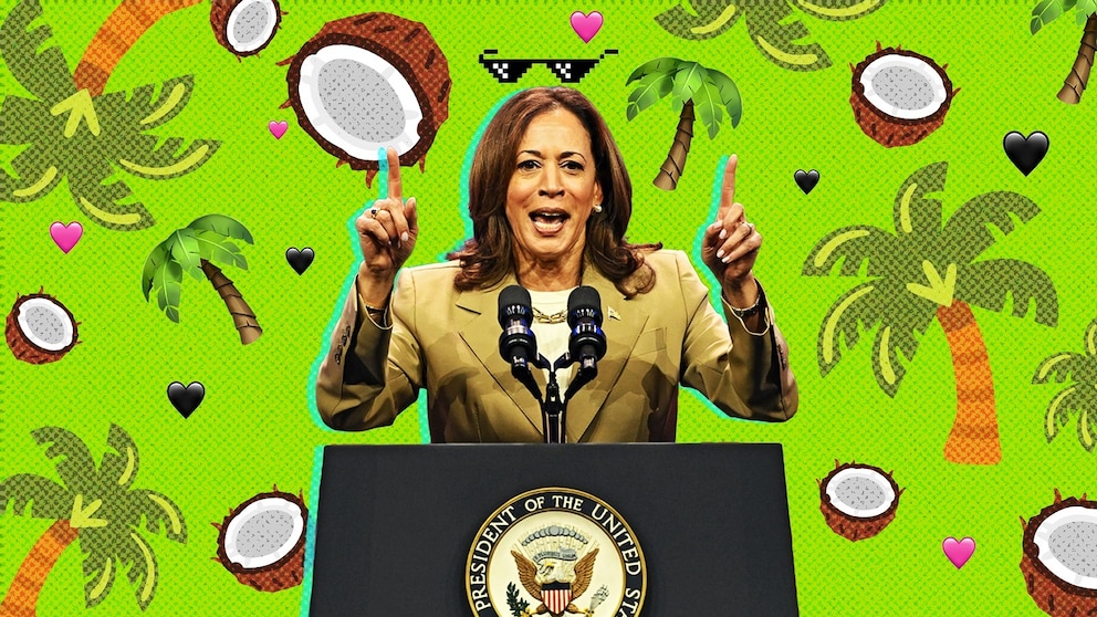 Weird Kamala Blank Meme Template