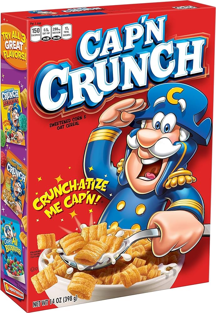 Cap N Crunch Blank Meme Template