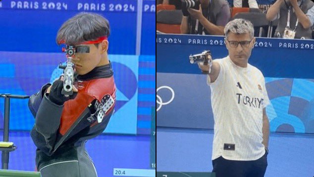 High Quality turkish olympic shooter Blank Meme Template