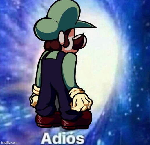 mr. L adios meme | image tagged in adios | made w/ Imgflip meme maker