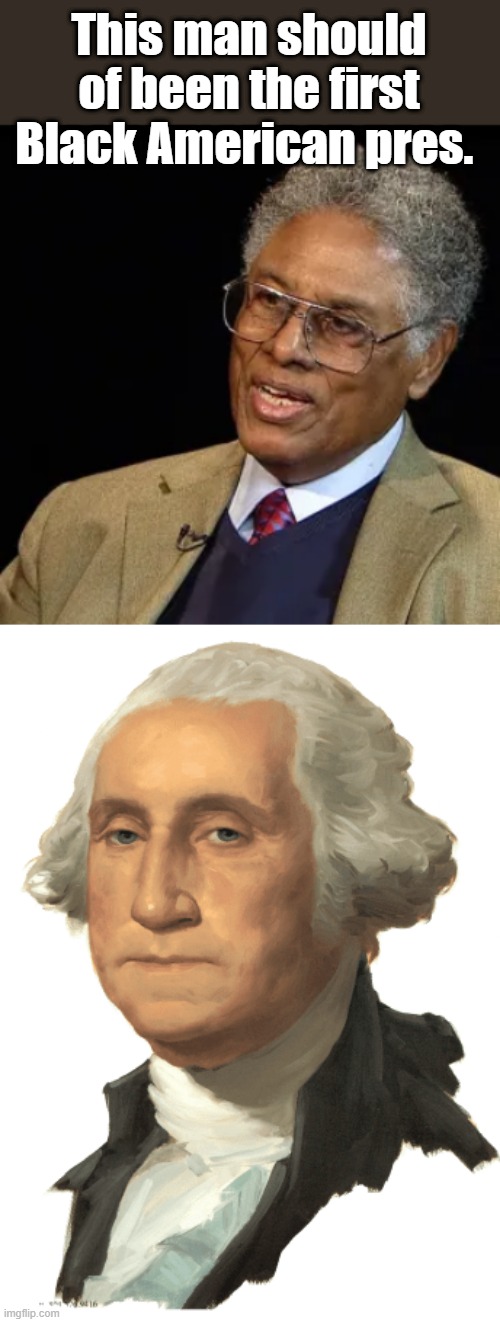 This man should of been the first Black American pres. | image tagged in george washington | made w/ Imgflip meme maker