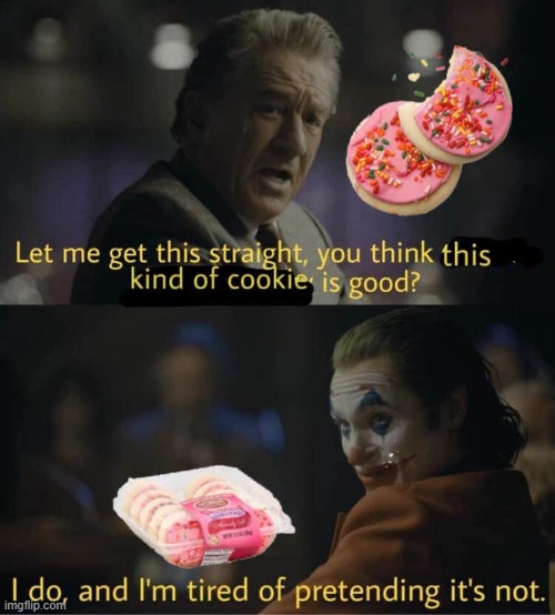 DeNiro Vs. The Joker: Everyone ♥s Little Debbie's Cakes | image tagged in vince vance,little debbie,hostess,food memes,robert deniro,the joker | made w/ Imgflip meme maker