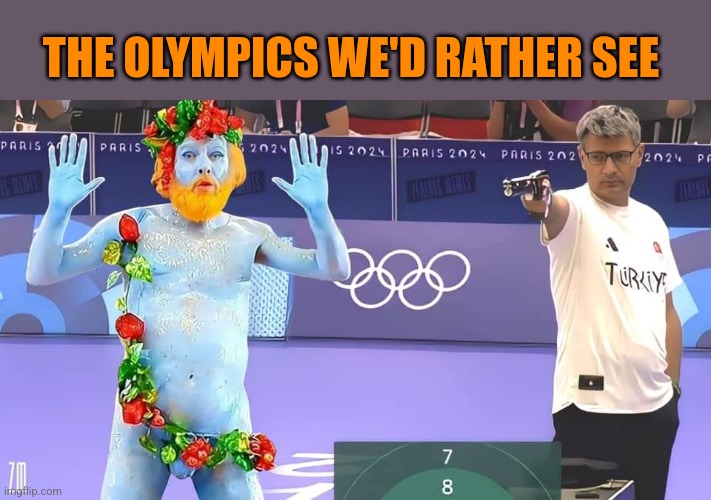 Turkey Shoot | THE OLYMPICS WE'D RATHER SEE | image tagged in olympics,2024,shooting,competition,woke,agenda | made w/ Imgflip meme maker