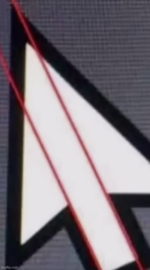 Day 2 of reminding you that the cursor is not symmetrical | made w/ Imgflip meme maker
