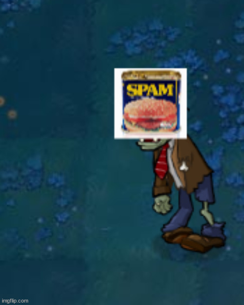 he got spammed | made w/ Imgflip meme maker