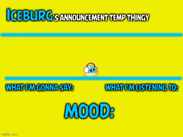 Iceburg's backwards alts ARG announcement temp thingy Blank Meme Template