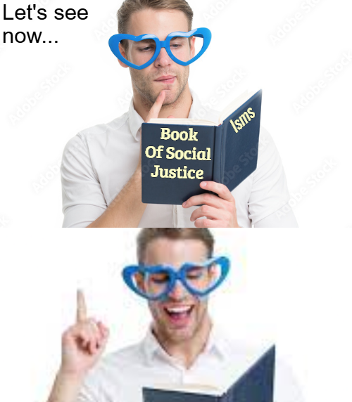 Book of Social Justice Blank Meme Template