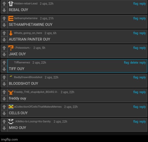 OUY | made w/ Imgflip meme maker