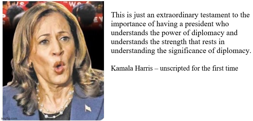 Veep Thoughts #38 | image tagged in kamala harris | made w/ Imgflip meme maker