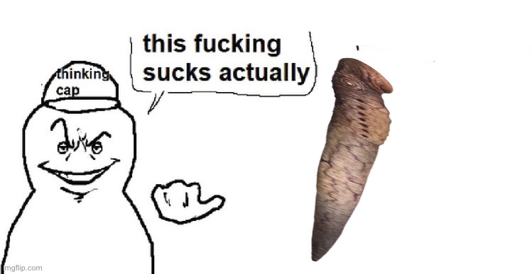 Lamprey…. | image tagged in this sucks actually | made w/ Imgflip meme maker