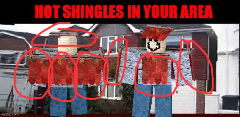 hot shingles in your area | image tagged in hot shingles in your area | made w/ Imgflip meme maker