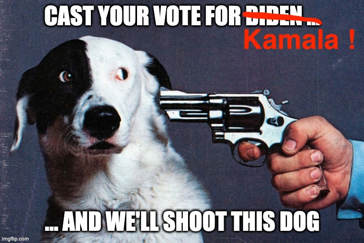 Kamala | image tagged in kamala,dog | made w/ Imgflip meme maker