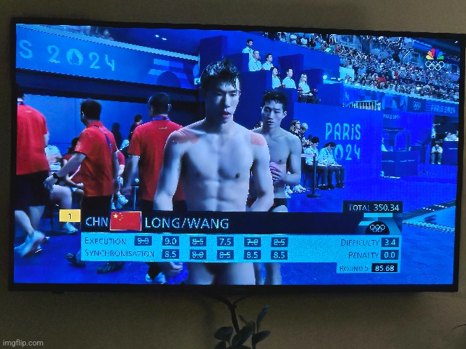 Long Wang at the Olympics | image tagged in olympics,long wang,funny names,funny signs,memes | made w/ Imgflip meme maker