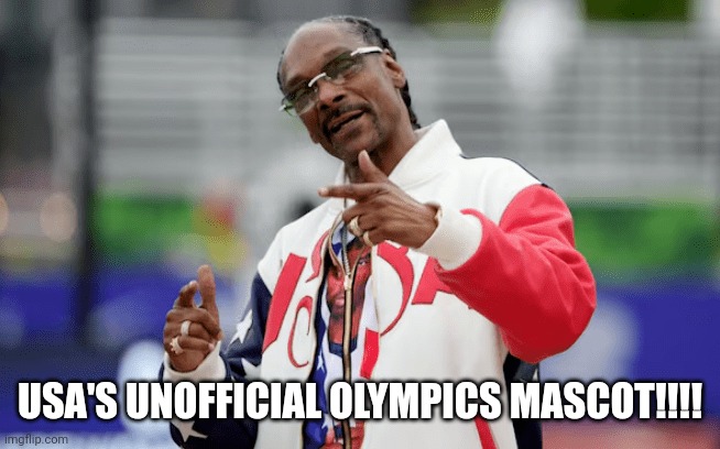 Snoop Dogg | USA'S UNOFFICIAL OLYMPICS MASCOT!!!! | image tagged in make america great again,captain america | made w/ Imgflip meme maker