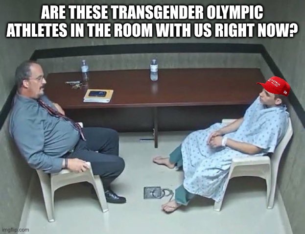 Apparently even just looking slightly masculine is enough for cis women to be labeled as trans. | ARE THESE TRANSGENDER OLYMPIC ATHLETES IN THE ROOM WITH US RIGHT NOW? | image tagged in are they in the room with us right now,transgender,olympics,boxing,jk rowling | made w/ Imgflip meme maker