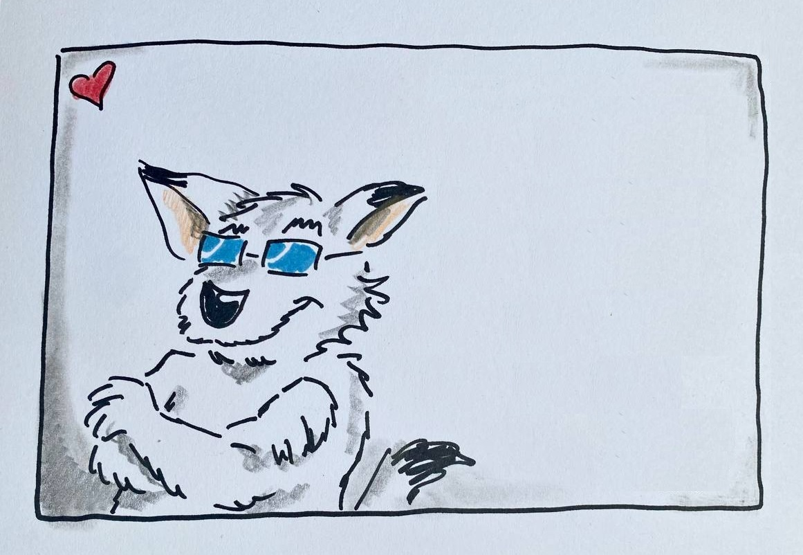 BEST WISHES BY COOL DOG Blank Meme Template
