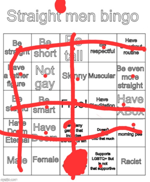 real | image tagged in straight men bingo fixed | made w/ Imgflip meme maker