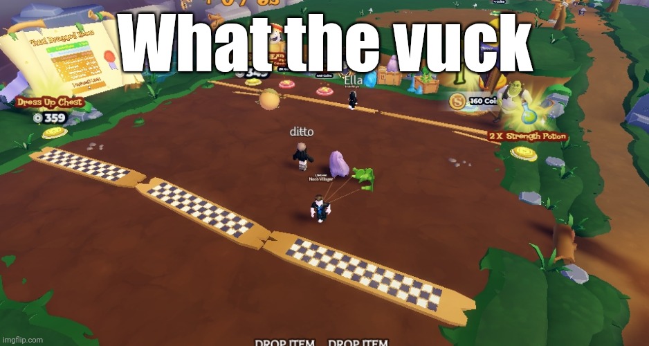 What the vuck | image tagged in roblox,shrek | made w/ Imgflip meme maker