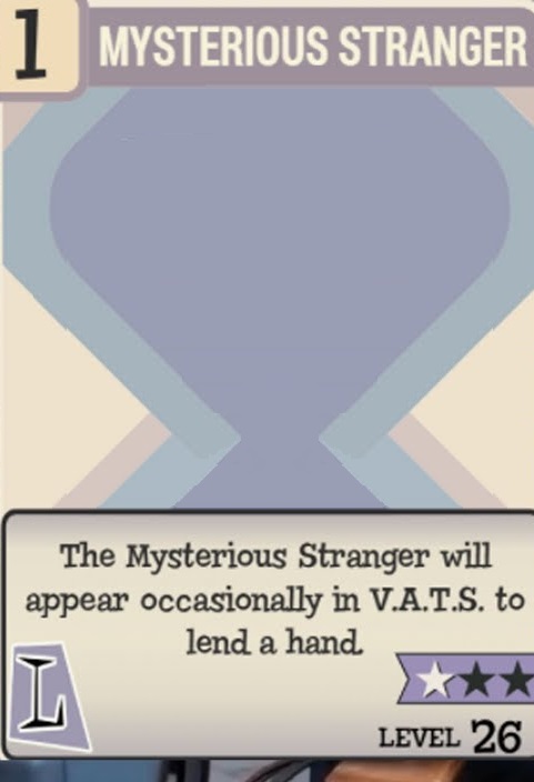 High Quality Mysterious Stranger card Blank Meme Template