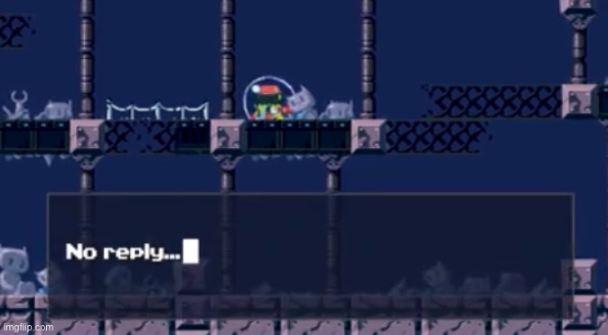 i don’t get why y’all assume this scene is so sad like yeah a bunch of characters die in cave story what makes curly different | made w/ Imgflip meme maker