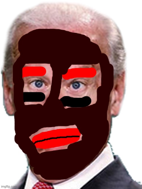 Communist makeup (as described by a communist themselves) | image tagged in joke biden - confused president pudd'in head | made w/ Imgflip meme maker