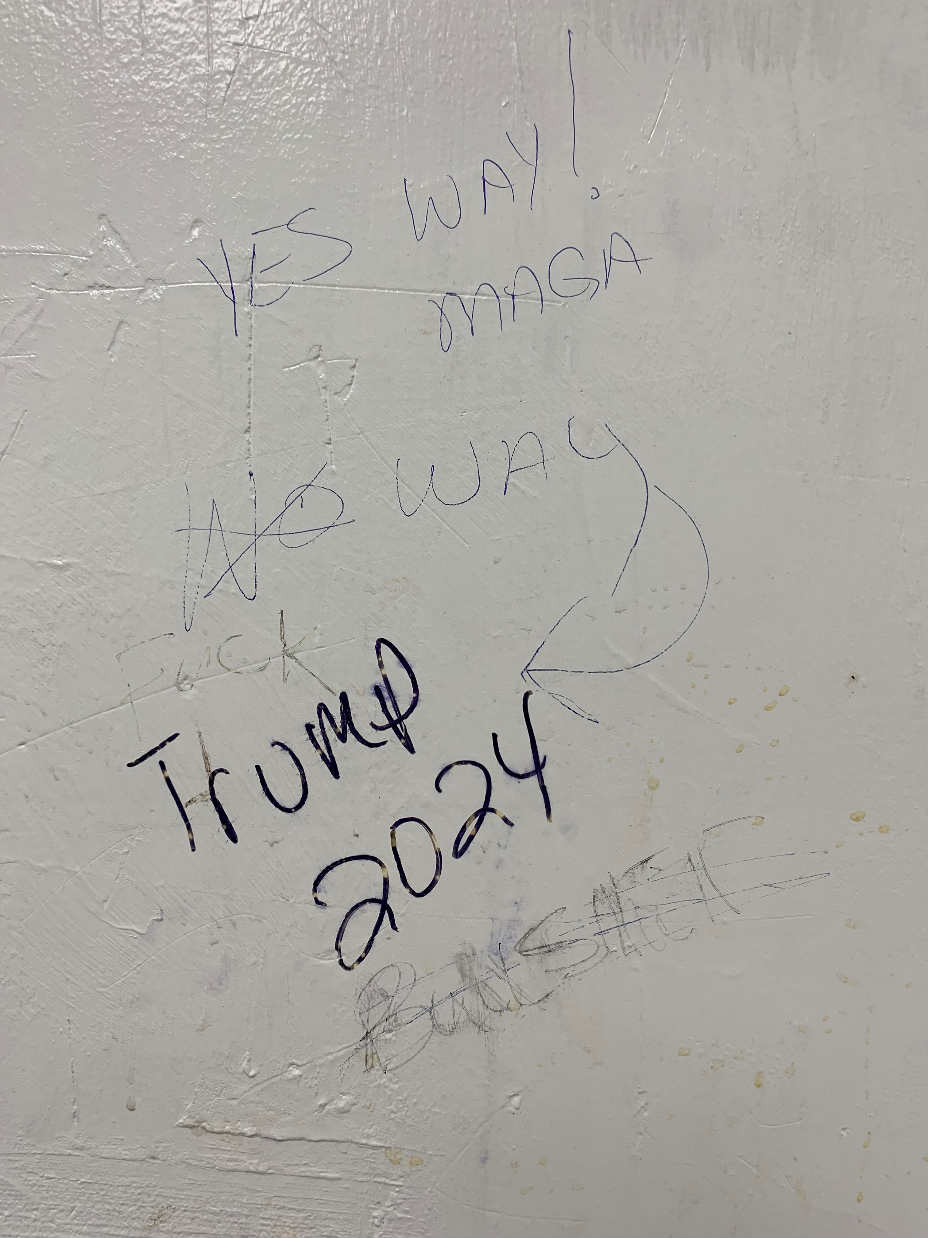 The Gas Station Bathroom Wars | made w/ Imgflip meme maker