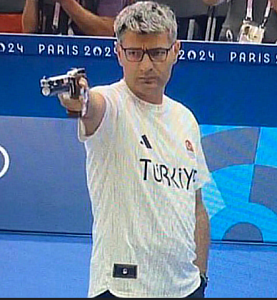 turkish olympic shooter Blank Meme Template