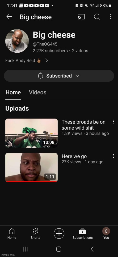 zari found edps secret channel | made w/ Imgflip meme maker