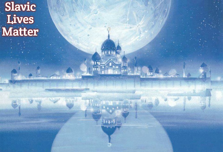 Moon Kingdom | Slavic Lives Matter | image tagged in moon kingdom,slavic | made w/ Imgflip meme maker